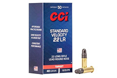 Standard Velocity<br/>40grs<br/>x 500 munitions