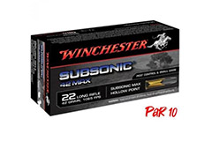 Subsonic 42 Max<br/>42grs<br/>x 500 munitions
