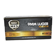 1000 munitions�<br/>Cal. 9x19 FMJ 8g 124gr