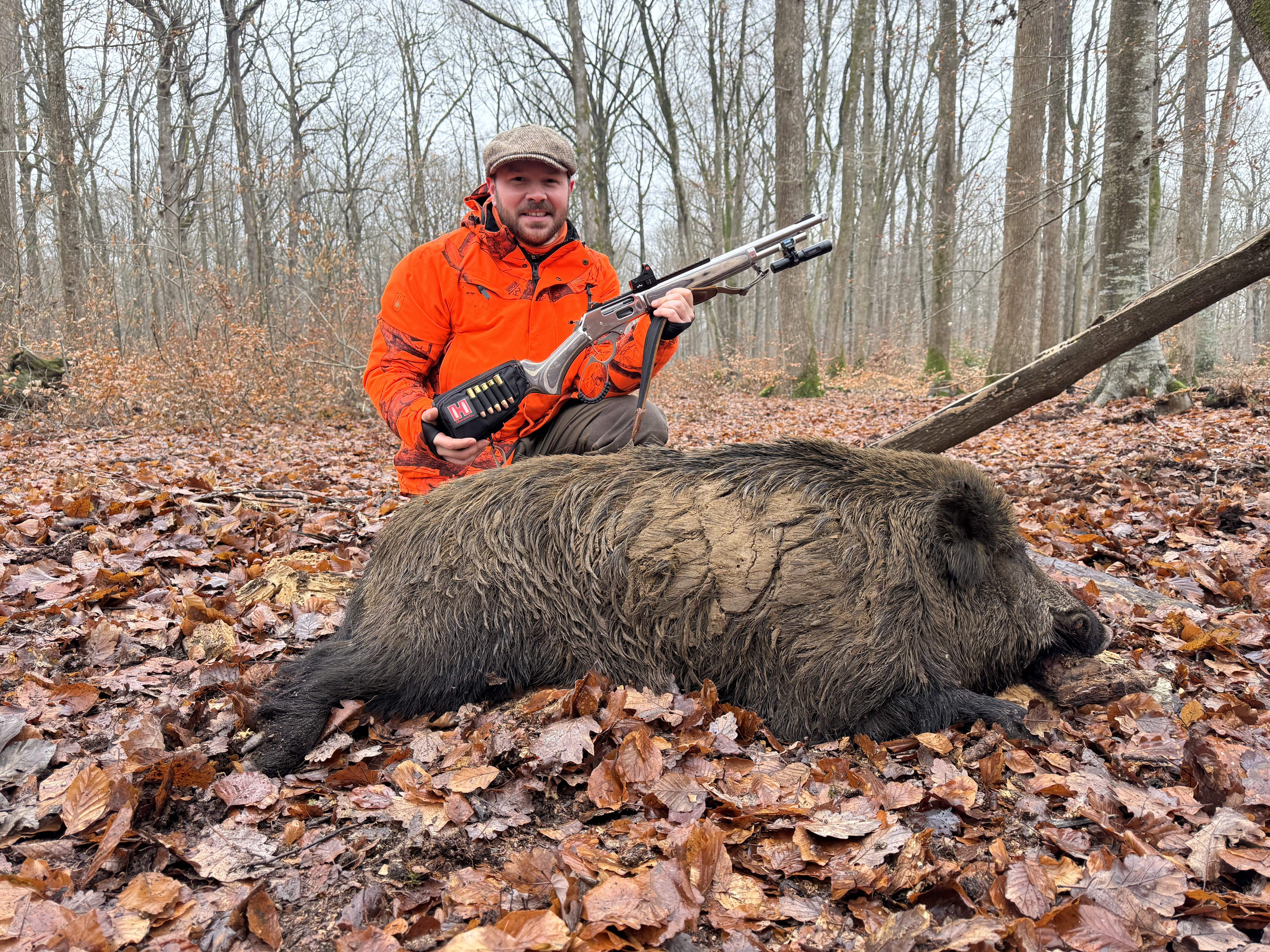 Un m�le de 86 kg tir� avec des Winchester Super X de 300 grs