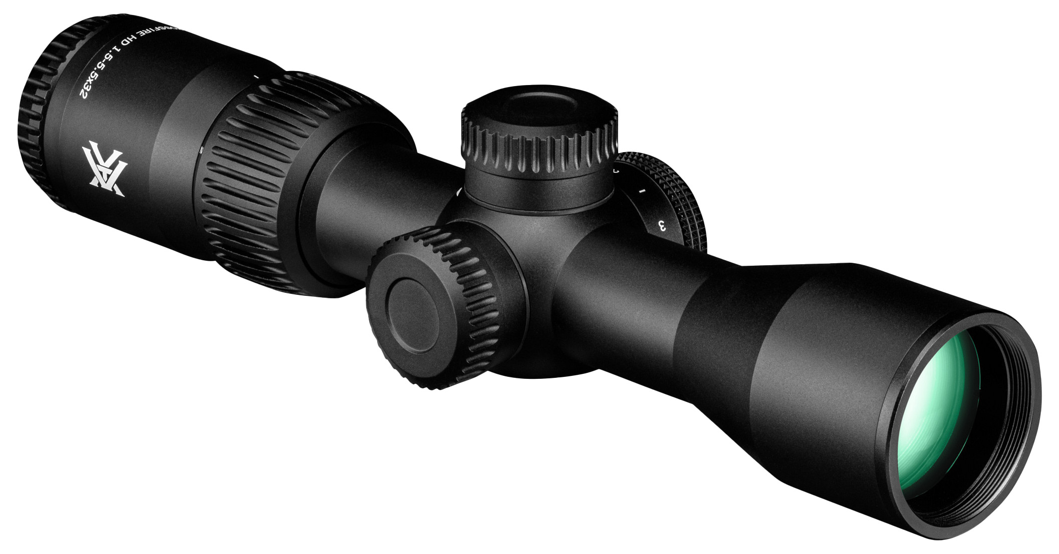 La Vortex Crossfire HD Scout 1,5-5,5x32 est pens�e pour les montages avanc�s sur les carabines de type Scout.