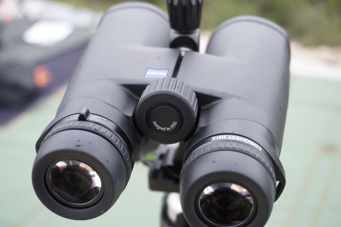 La jumelle Zeiss Conquest HDX 15x56 LRP sur le terrain.