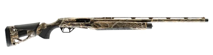 Disponible en finition synth�tique noire ou camouflage MAX-7, l'AX800 Suprema vise clairement les chasseurs de migrateurs et de gibier d'eau.