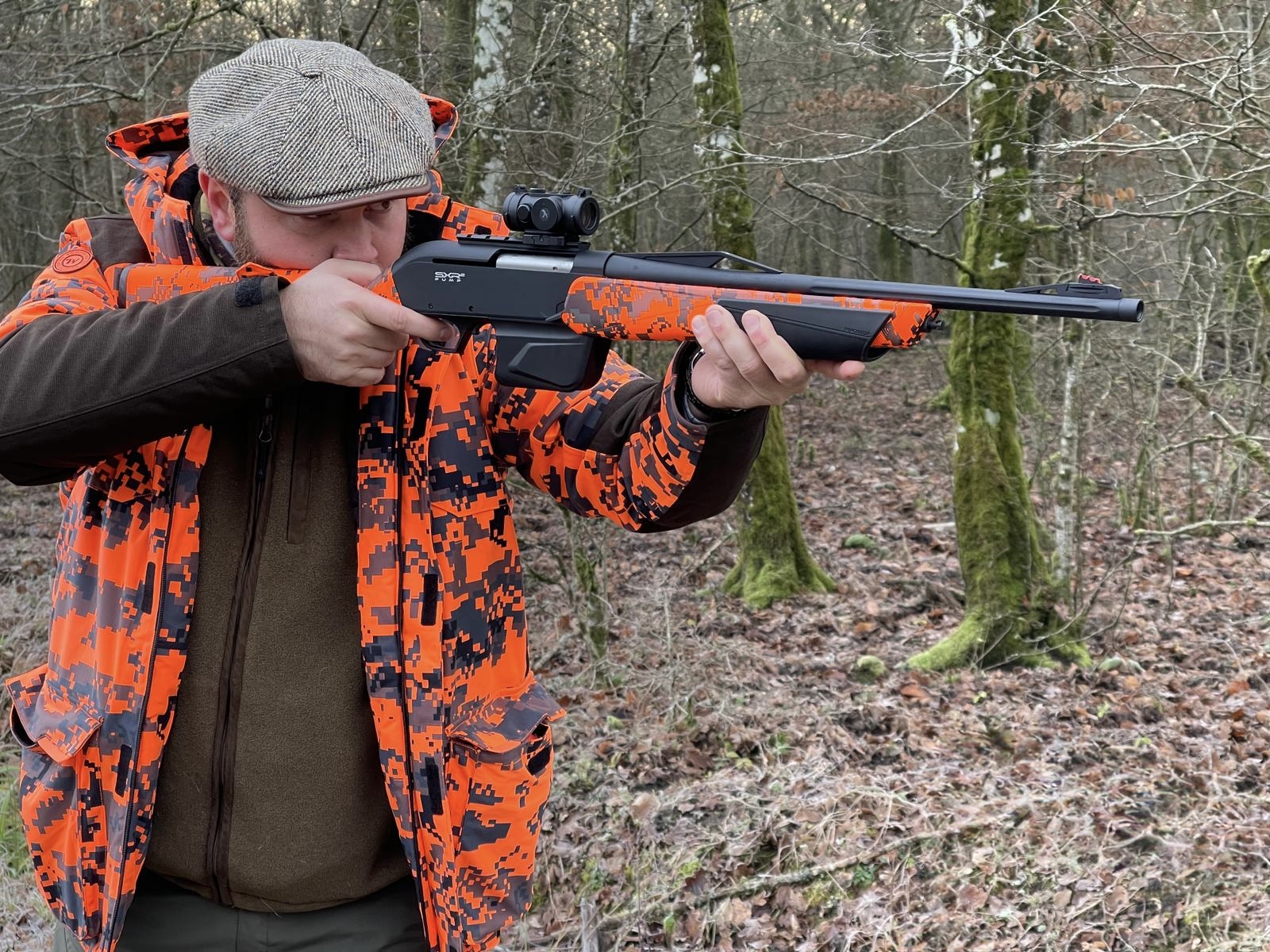 version 9+1 sur la Winchester SXR2 PUMP