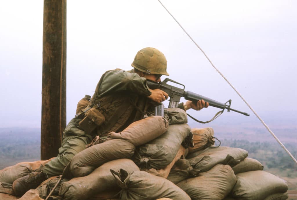 Le d�veloppement du .223 est intimement li� � celui de l'AR-15