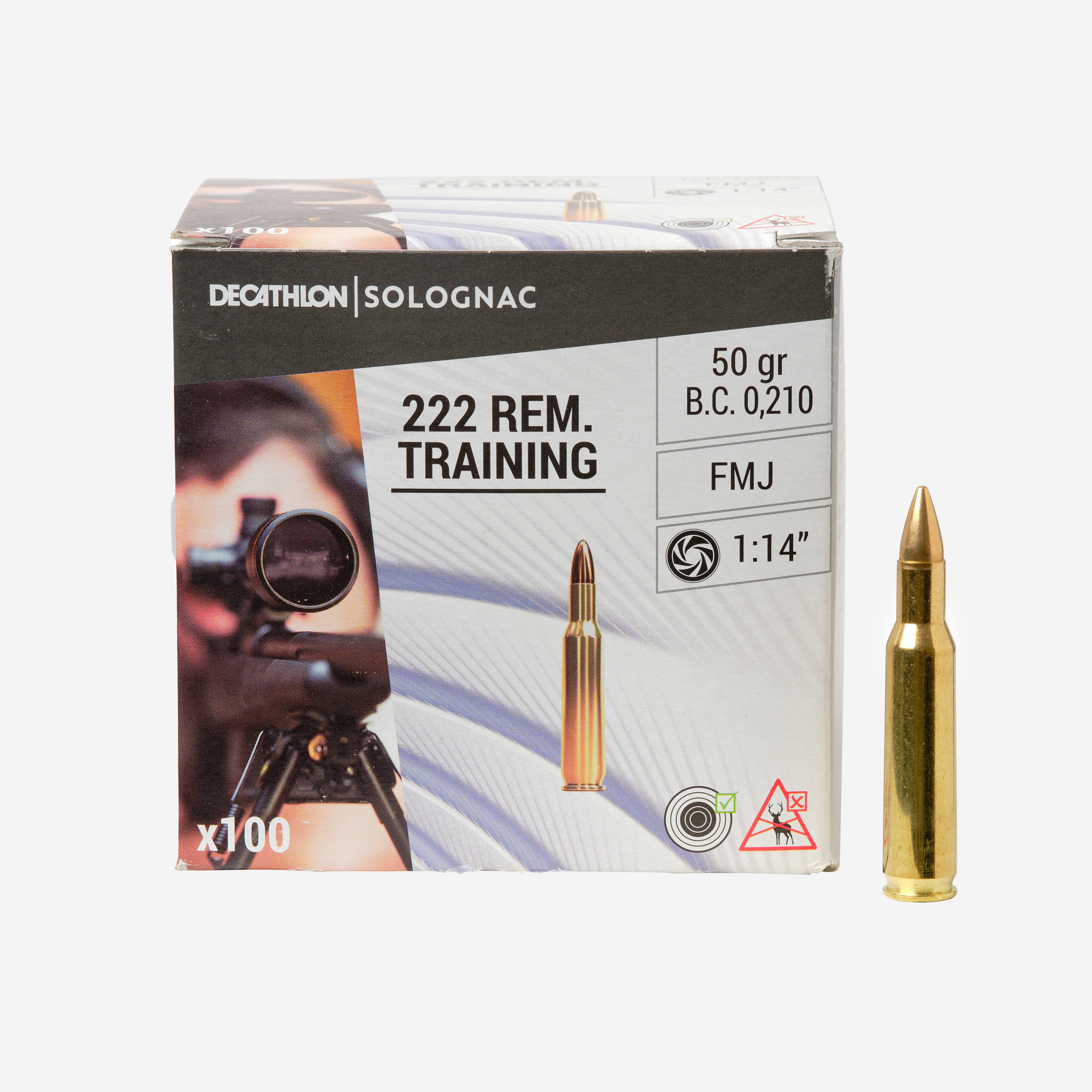  Le .222 a pour avantage d'�tre une munition de cat�gorie C en France