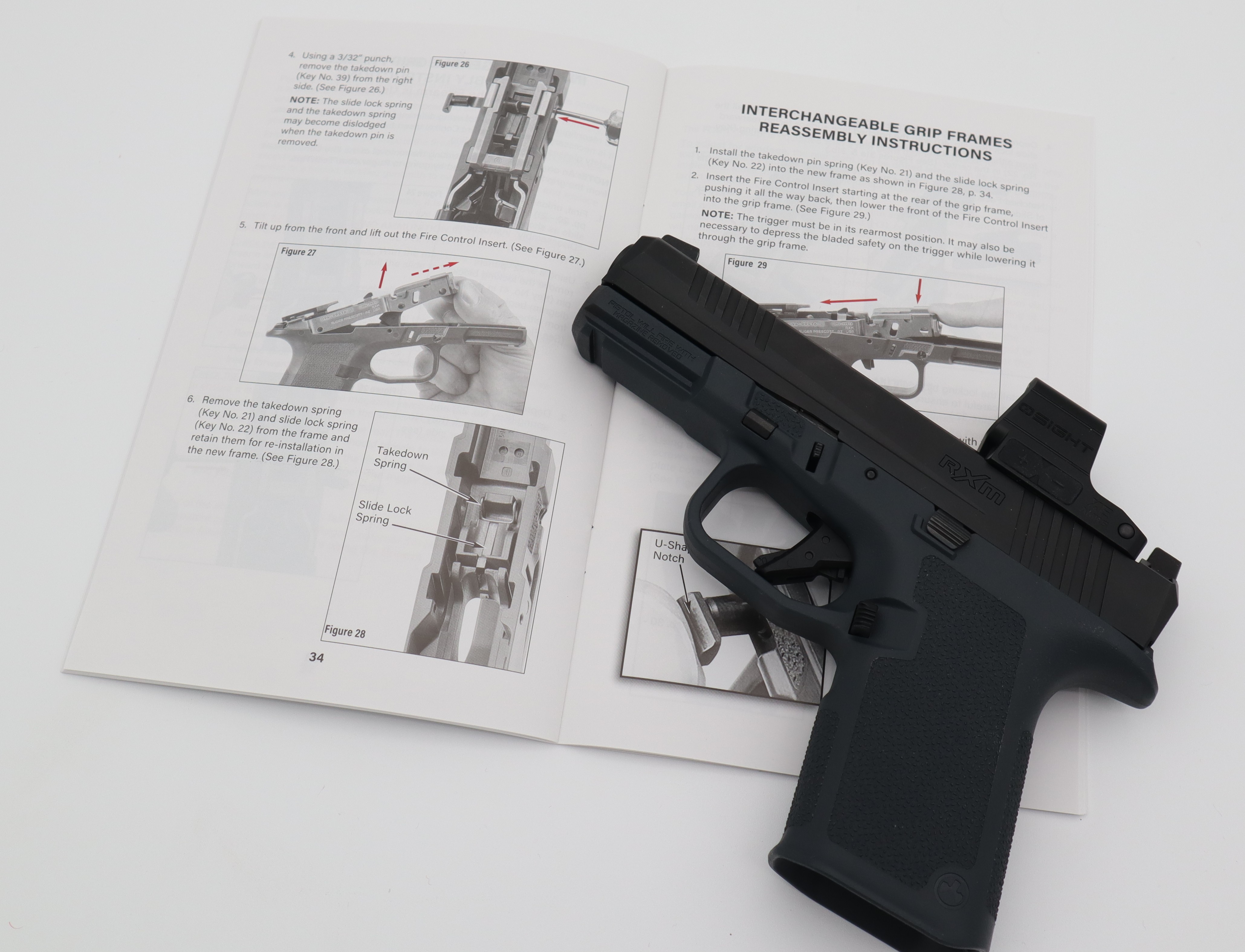 8. Le RXM dispose d'un ch�ssis comme un Springfield Echelon ou un Sig Sauer P320.