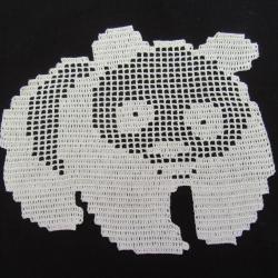 Panda napperon d&eacute;coration textile , Linge de table. (1)