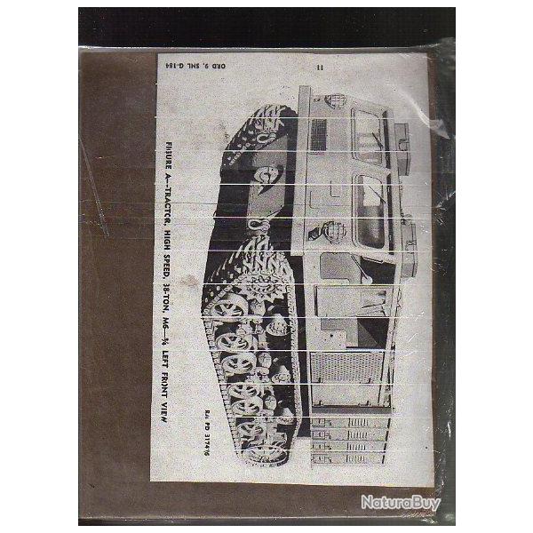 manuel de pi�ces d�tach�es du chenill� allis-chalmers 38 t M6