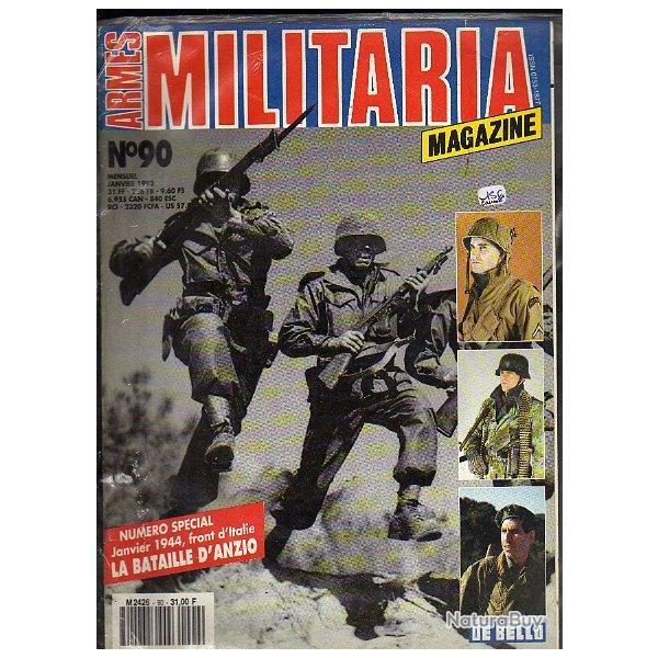 Militaria Magazine 90. �puis� �diteur. anzio , campagne d'italie , us army , us navy