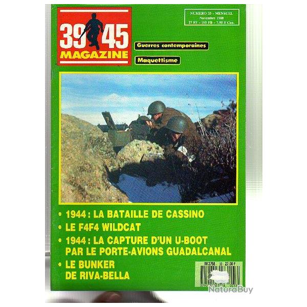 39-45 n� 33 �puis� �diteur. cassino, riva bella bunker, F4F4 , u-boot