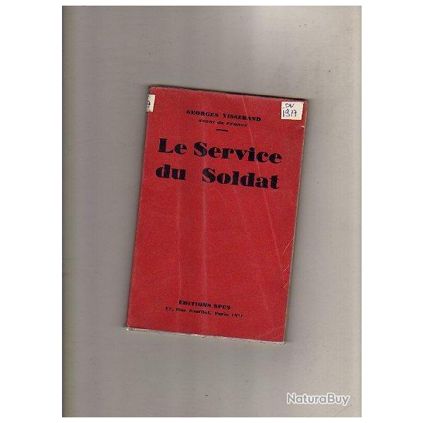 scoutisme . le service du soldat