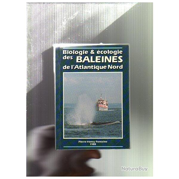 biologie et �cologie des baleines de l'atlantique nord .