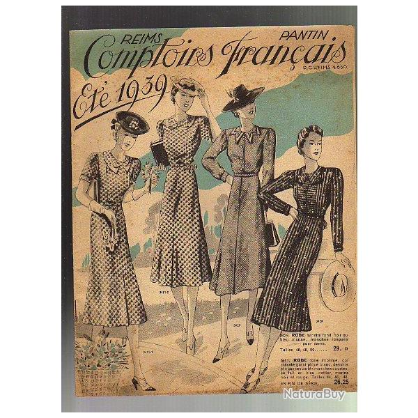catalogue du comptoirs fran�ais  �t� 1939