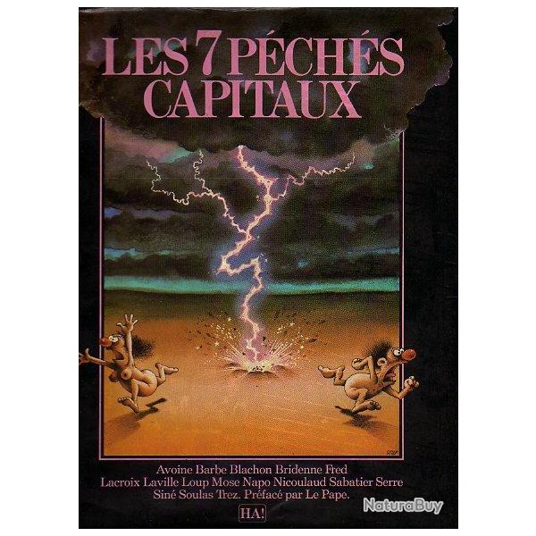 les 7 p�ch�s capitaux.dessins humoristiques
