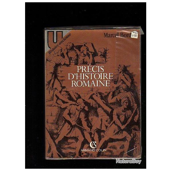 pr�cis d'histoire romaine. de marcel bordet. histoire ancienne Universitaire , rome , romains