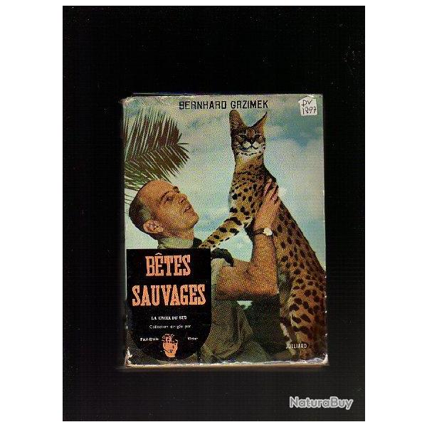 B�tes sauvages de bernhard grzimek , afrique