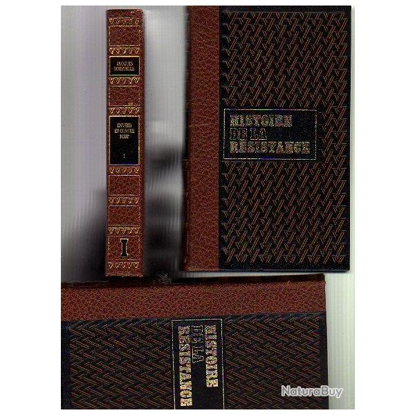 Envers et contre tout .jacques soustelle.r�sistance .forces fran�aises  libres