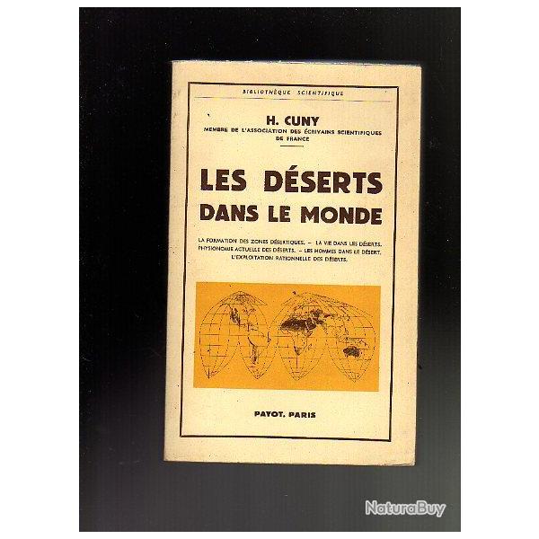 les d�serts dans le monde. payot