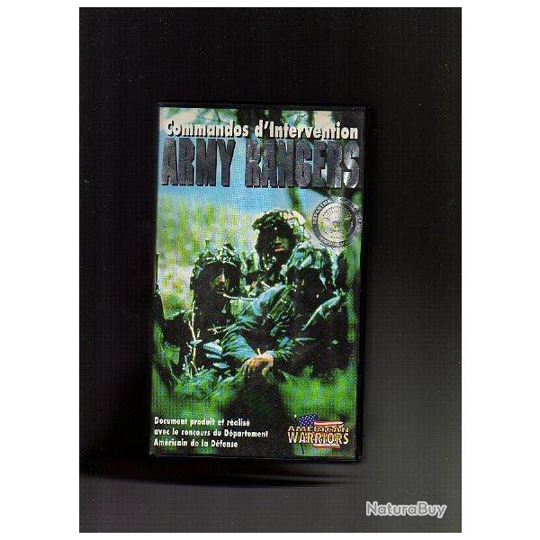 commandos d'intervention. Army Rangers. am�rican warriors vhs