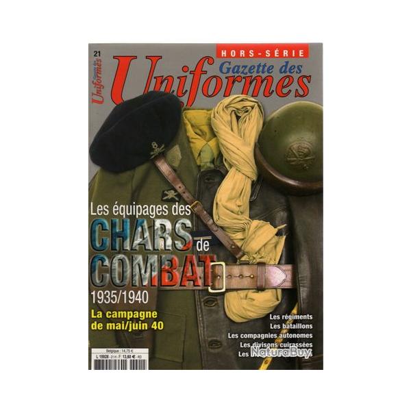 Les �quipages des chars de combat 1935/1940 ( blind� tank )