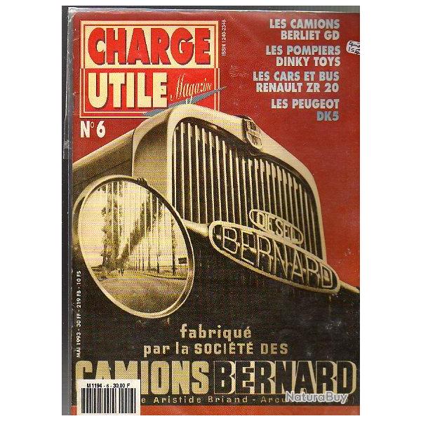 charge utile n� 6. �puis� indisponible �diteur , vierzon, saviem, berliet , bernard, jean richard ,