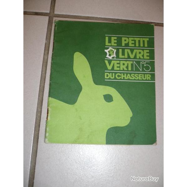 Livre vert du chasseur n5