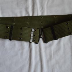 CEINTURON AMERICAIN OD7 - US AMERICAN BELT 2&deg; WW COREE - VIETNAM-SUPERBE