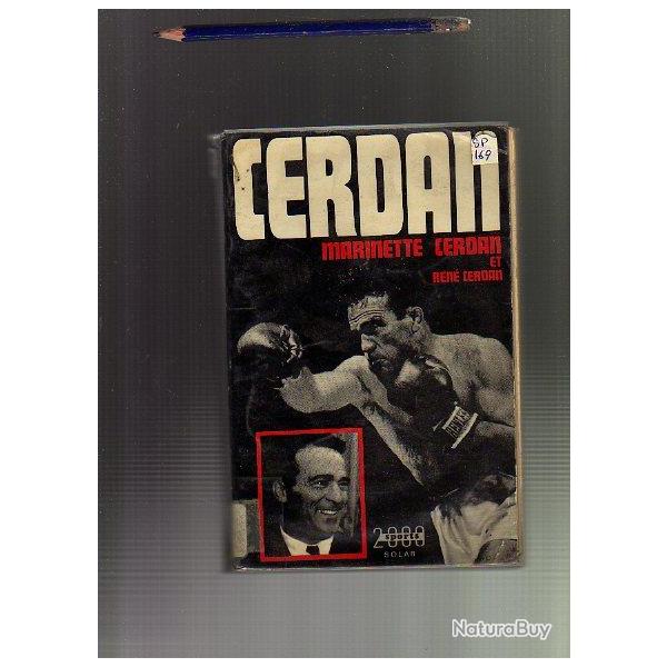 Cerdan. par ren� et marinette Cerdan Sport. Boxe.