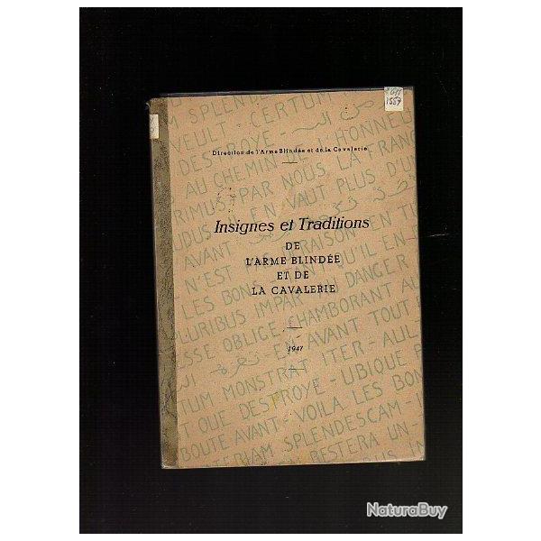 insignes et traditions de l'arme blind�e et de cavalerie