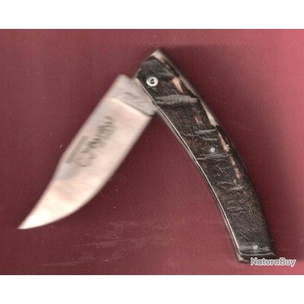 grav� Pr�nom Le BARIBAL Couteau Chasse BERGER BASQUE