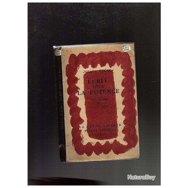 �crit sous la potence.julius fucik