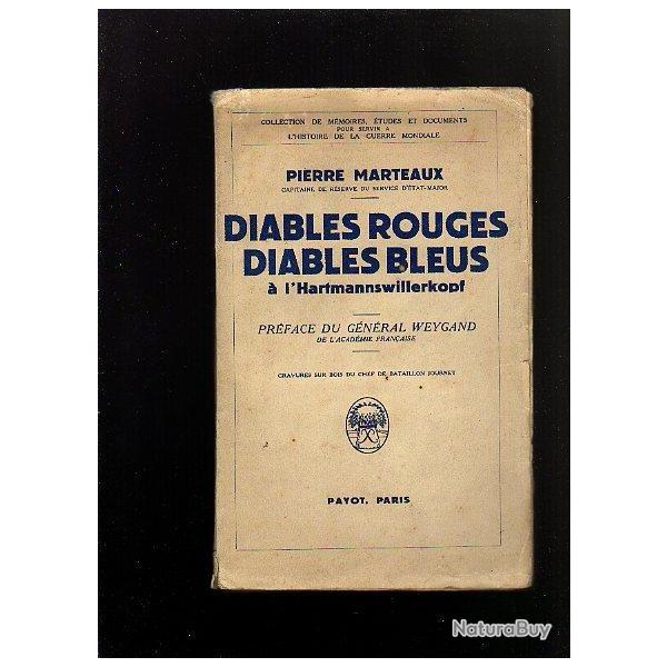 Diables rouges  diables bleus � l' hartmannswillerkopf de pierre marteaux