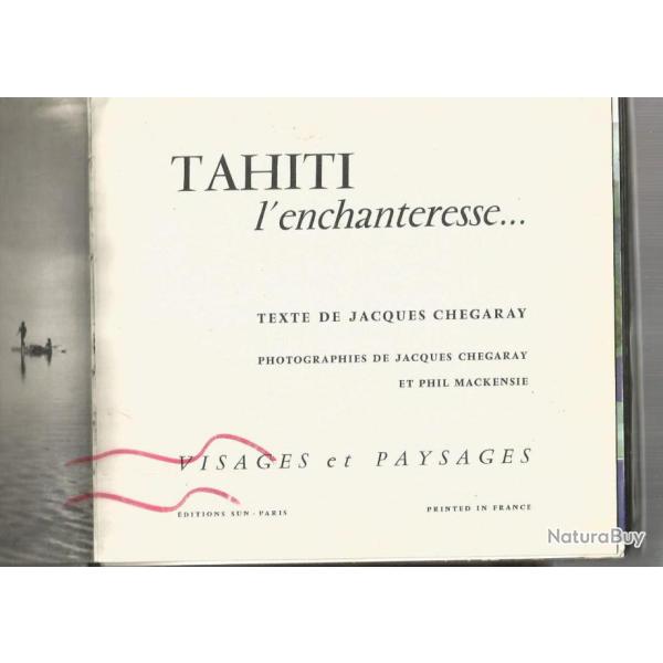 tahiti l'enchanteresse , jacques chegaray
