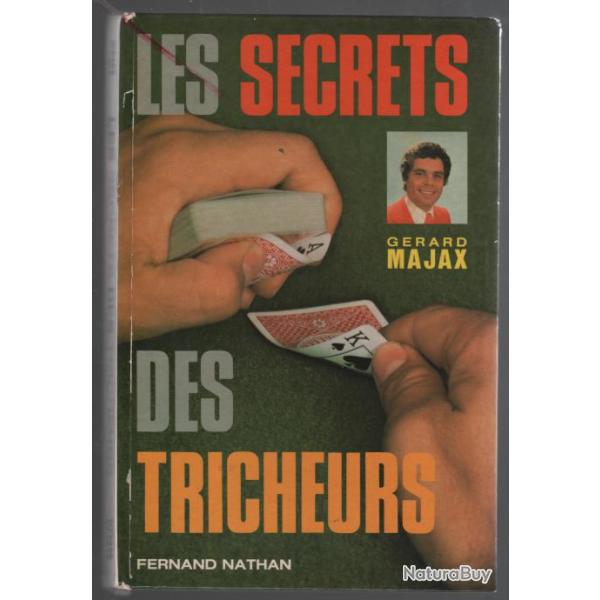 Les secrets des tricheurs ,grard majax , cartes  jouer