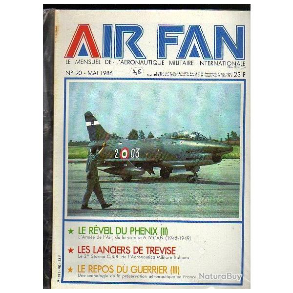 air fan 90 . revue de l'aviation . 2e stormo cbr italie, l'arm�e de l'air de la victoire � l'otan