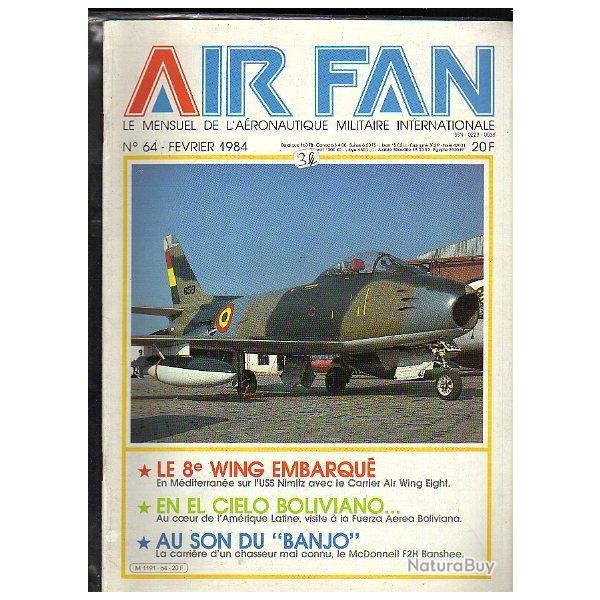 air fan n� 64. mensuel de l'a�ronautique militaire internationale uss nimitz et carrier air wing 8