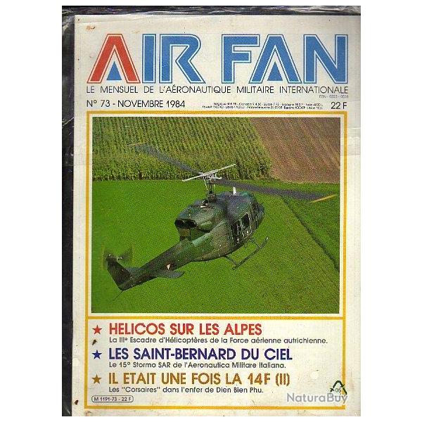 air fan 73. mensuel de l'a�ronautique militaire internationale 14 f, h�licos sur les alpes