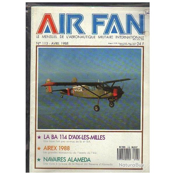 air fan 113. mensuel de l'a�ronautique militaire internationale , alameda, ba 114 aix les milles
