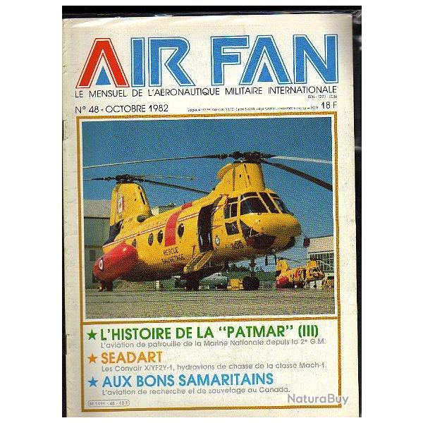 air fan n� 48. mensuel de l'a�ronautique militaire internationale, patmar 3, hydravions de chasse ma