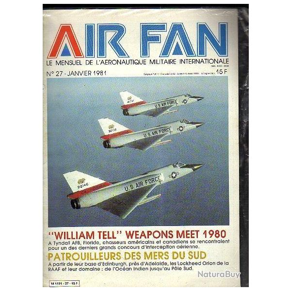 air fan 27. mensuel de l'a�ronautique militaire internationale , patrouilleurs des mers du sud