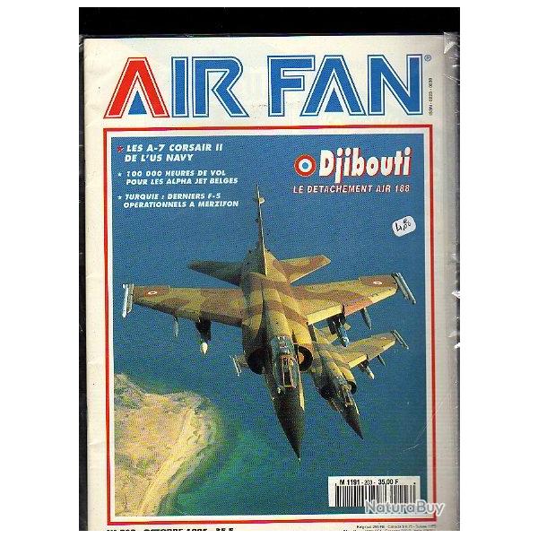 air fan 203 . revue de l'aviation . djibouti d�tachement air 188, a-7 corsair II us navy