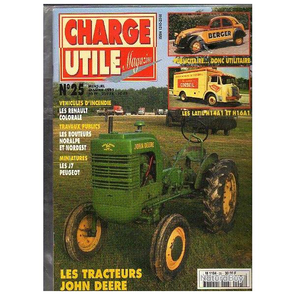 charge utile 25. �puis� indisponible �diteur renault colorale incendie, tracteurs john deere, lat