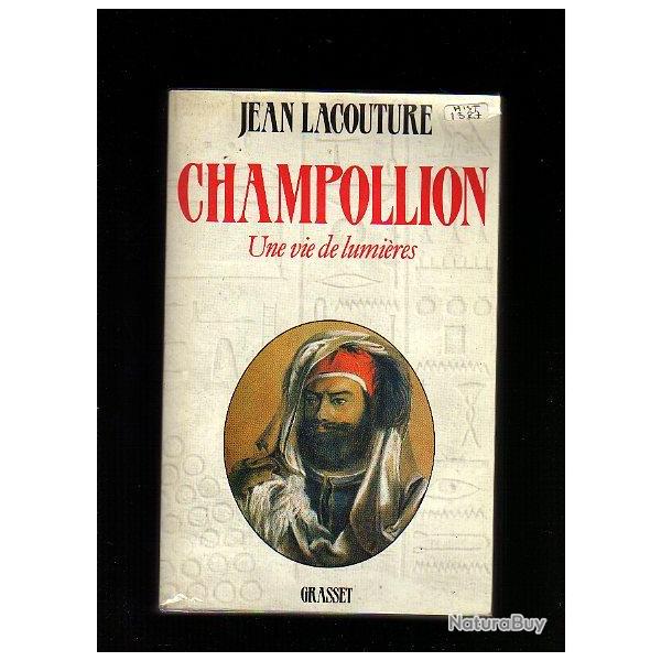 champollion , une vie de lumi�res de jean lacouture ,egypte .