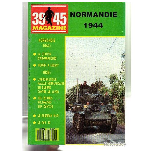 39-45 Magazine 42. �puis� �diteur. pak 40,sherman m4 a 1, mourir � lessay, ,stutz--punkt 42