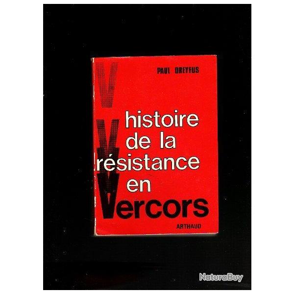 histoire de la r�sistance en vercors. paul dreyfus