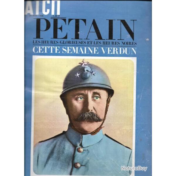 paris match 28 mai 1966 p�tain les heures glorieuses et les heures noires , verdun