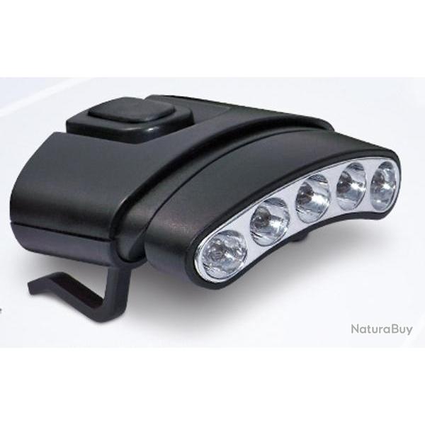 Lampe de casquette � diodes. Super pratique. Pour p�che,chasse...