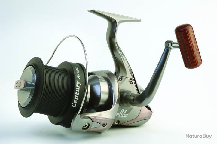 Moulinet ténax canne à pêche épuissette de marque la rudipontaine