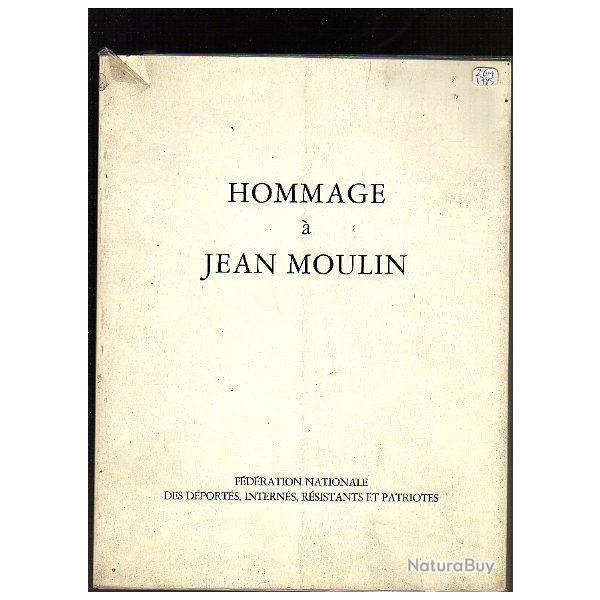hommage � jean moulin toulouse 5 juin 1983 , r�sistance